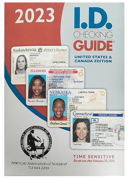 Notary ID Checking Guide 2023 Edition for Montana Notaries