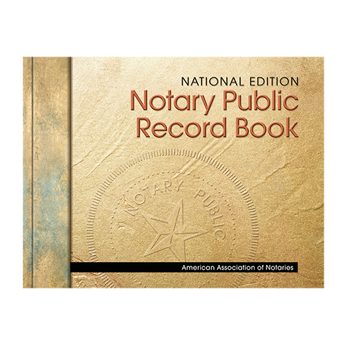 Montana Notary Public Journal (Record Book) - Stone Cover
