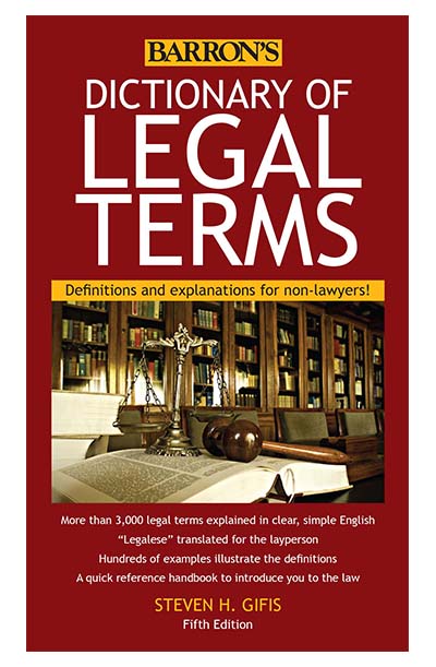 This Montana notary handy dictionary cuts through the complexities of legal jargon and presents definitions and explanations that can be understood by non-lawyers. Approximately 2,500 terms are included with definitions and explanations for consumers, business proprietors, legal beneficiaries, investors, property owners, litigants, and all others who have dealings with the law. Terms are arranged alphabetically from Abandonment to Zoning.